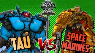 Как победить Тау, играя за космодесантников: Warhammer 40K Dawn of War Definitive Edition
