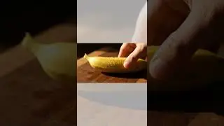 Banana Peeling & Eating ASMR | Soft Fruit Sounds | No Talking