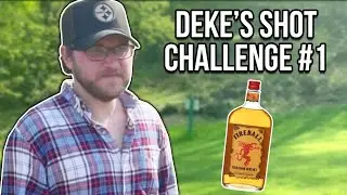This first golf shot challenge was interesting..