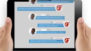 Smooth Frames - chat & logo