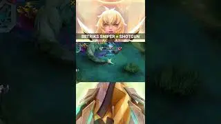BETRIKS SNIPER + SHOTGUN DAMAGE IS BACK  #mlbb #mobilelegends #betrik