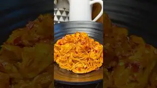 Паста с курицей в одной кастрюле #курица #паста #рецепт