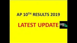 AP 10TH/SSC RESULTS 2019 LATEST UPDATE |