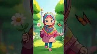 Girl Plays with Pigeons & Flowers | Cartoon Short for Kids by Cartoonz0_ #cartoon #funny #cute
