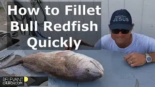 Salty 101- How to Fillet Bull Redfish Quickly