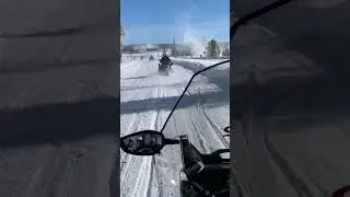 Nearly At Old Faithful! Yellowstone Snowmobile Tour! delete