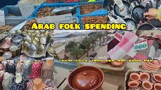 Arab folk spending In Martyrs' Square Algeria With preparations for Ramadan 2026 