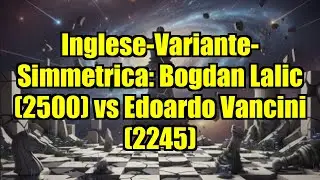 Inglese-Variante-Simmetrica: Bogdan Lalic (2500) vs Edoardo Vancini (2245)