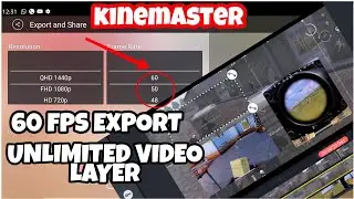 Kinemaster pro APK with unlimited video layer & 60 FPS video exporting support