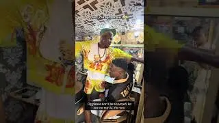 Old age barber. The broom, light and old ac bring nostalgic moments. #youtube #youtubeshorts #viral
