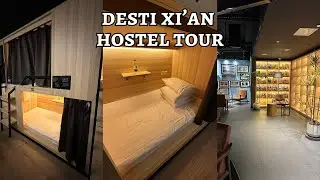Staying in a hostel in Xi'an, China | Tour and Review of Desti Youth Park Hostel