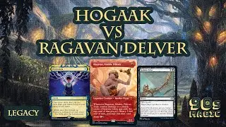 Mono Black Hogaak vs Ragavan UR Delver [MTG Legacy MH2 2021]