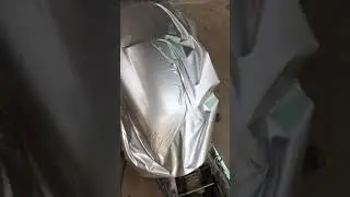 Splendor bike tank wrap vinyl silver glossy | Jatin Wrapping | #jatinwrapping #shorts #modification