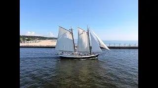 Tall Ships Arrive in Grand Haven Michigan | Drone and Photography Showcase