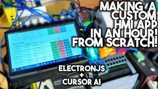Watch Me Make A Custom JS HMI For My PLC Training Rig Using AI