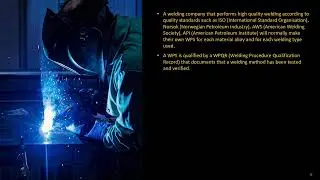 Welding procedure specification (WPS) & Welding procedure qualification record (WPQR)