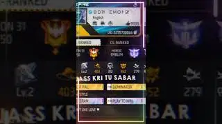 Free fire id show status video #shorts #freefire