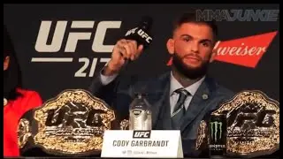 Part1 Trash Talk Goes Wrong  TJ Dillashaw vs  Cody Garbrandt UFC 217