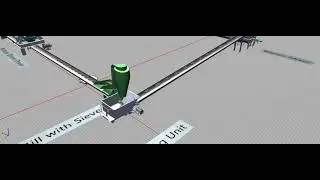 Plant Simulation Video of a Simple Processing and Packaging Plant with Siemens Tecnomatix