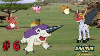 Digimon World eps.6 - Merekrut Drimogemon, Unimon, Elecmon, Biyomon & Patamon