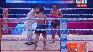 Khmer boxing CTN 06 June 2015 Hel Va Vs Permpoon Thai 2015