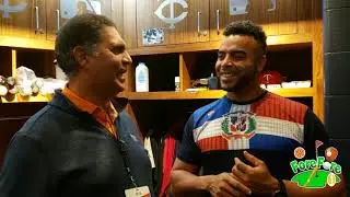 MIGUEL SANO Y JONATHAN SCHOOP HABLAN DE NELSON CRUZ...TONY OLIVA LICEY CAMPEON