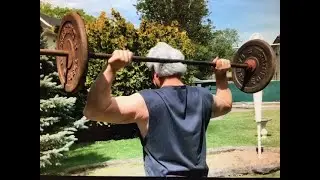 #FreeWeights - All Natural - Back - Shoulders - Chest - Age 66 - Breakfast By Stephanie