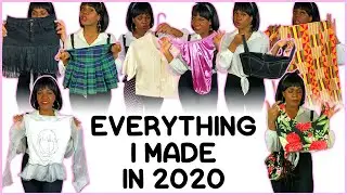 Everything I Made in 2020 || Shania DIY