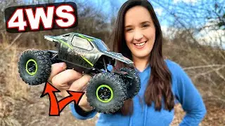 GET 4 WHEEL STEERING for only $160!! - Axial AX24 XC-1 RC Rock Crawler