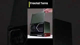 GORGEOUS mini-ITX! Fractal Terra x RTX 4090 #fractal #nvidia #tech