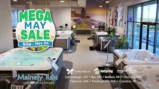 Mega May Sale - No Interest until 2030 on select Hot Tubs!*