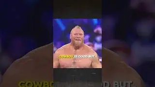Cowboy Is Good But,👀🔥 // Brock Lesnar Mass Status❤🔥 wait for end #shorts #viralvideo