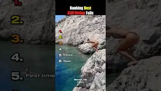 Рейтинг лучших неудачных прыжков со скалы в воду