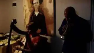 Tiziana Palmiero y Jorge Lobos en depto Pablo Maire