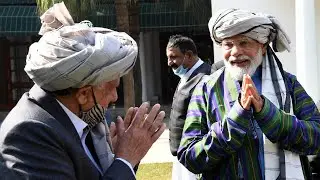 PM Modi's delightful interaction with Afghan Sikh Hindu delegation