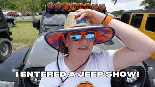 I entered a Jeep show in Florida!