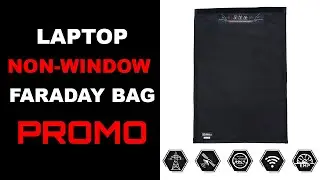 Mission Darkness&trade; Non-window Faraday Bag for Laptops
