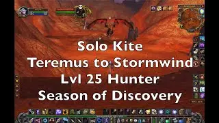 Kiting Teremus to Stormwind (WoW Season of Discovery)