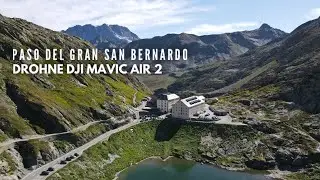 4K - Paso del Gran San Bernardo - Ruta Alpes - Suiza - Italia - DJI MA2