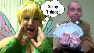 Magician Shows Diamonds To Tinker Bell W/Galactic Hime | Miles of Magic Presents
