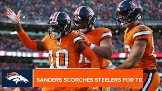 Emmanuel Sanders scorches Steelers with a touchdown in another big game