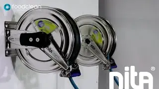 Enrollador de manguera retr&aacute;ctil con control de velocidad Nita SC