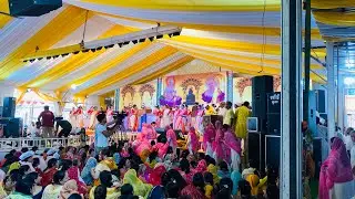 Ashoknagar bhavya aagwani nratya, 108 balikaon dwara guru shri sudhasagar ji maharaj ke samksh.