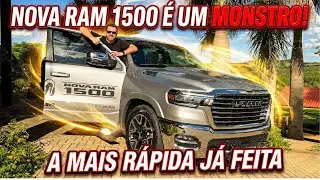 Nova RAM 1500 Laramie 2025 em um Cen&aacute;rio Incr&iacute;vel no Interior de SP!
