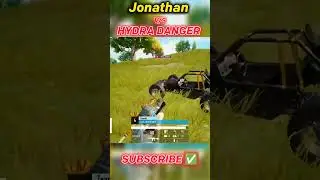 HYDRA DANGER 🐉 VS JONATHAN 😱 #shorts #bgmi #shortvideo  #hydradanger #jonathan