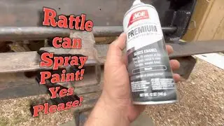 2003 Chevy Cat Eye Dump Truck! It's a rattle can spray paint kind of day!