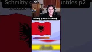 Schmitty guesses countries on stream 😂 #schmittystreams #clips