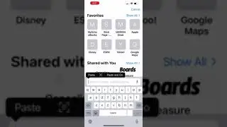 Build and Share a Cart on an Iphone