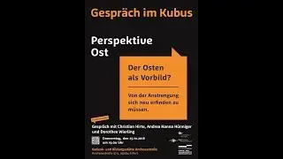 Gespr&auml;ch im Kubus - Perspektive Ost