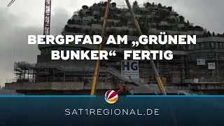 Bergpfad am &bdquo;Gr&uuml;nen Bunker&ldquo; in Hamburg fertiggestellt